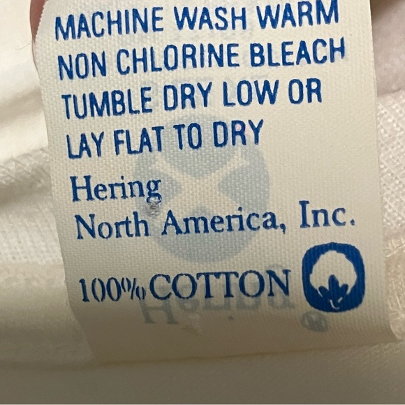 Vintage Hering American Flag Gold Glitter Hearts Single Stitch Tee - Picture 10 of 10